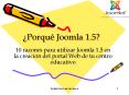 Porqu Joomla 1'5 PowerPoint PPT Presentation