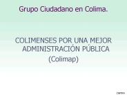 Grupo Ciudadano en Colima'