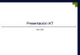 Presentacin IKT PowerPoint PPT Presentation