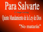 El Quinto Mandamiento