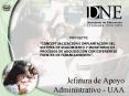 Jefatura de Apoyo Administrativo - UAA PowerPoint PPT Presentation