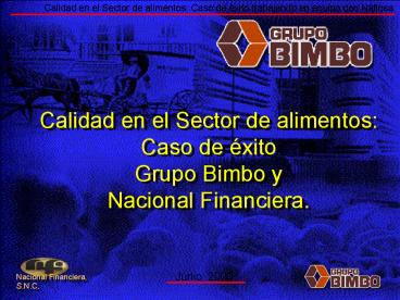 Programa Financiero 1999