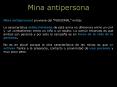 Mina antipersona PowerPoint PPT Presentation