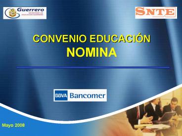 CONVENIO EDUCACIN NOMINA