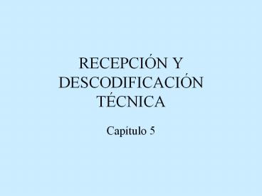 RECEPCI
