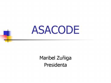 ASACODE