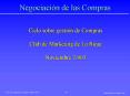 Negociacin de las Compras PowerPoint PPT Presentation
