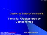 Gestin de Sistemas en Internet