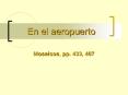 En el aeropuerto PowerPoint PPT Presentation