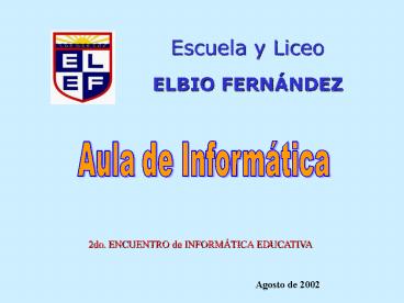 Escuela y Liceo