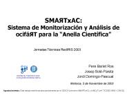 SMA?TxAC: Sistema de Monitorizaci