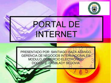 PORTAL DE INTERNET