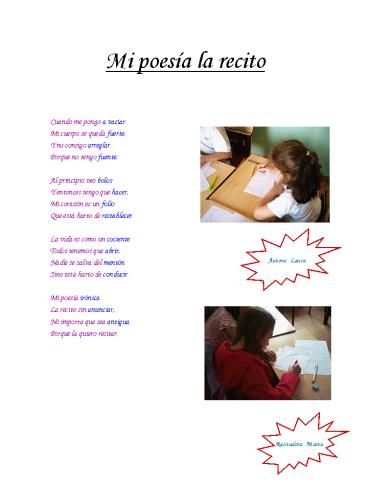 Mi poesa la recito