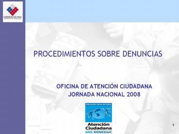 OFICINA DE ATENCIN CIUDADANA