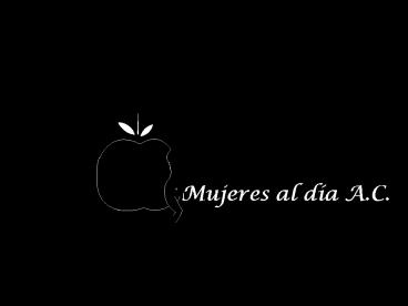 Presentacin Mujeres