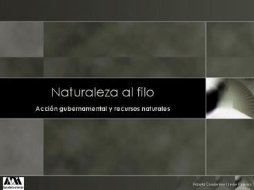Naturaleza al filo