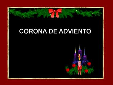 Corona de Adviento