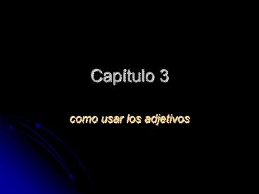 Captulo 3