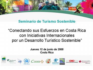 Seminario de Turismo Sostenible
