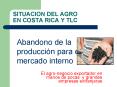 SITUACION DEL AGRO EN COSTA RICA Y TLC PowerPoint PPT Presentation
