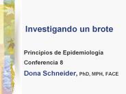 Investigando un brote