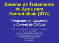 Sistema de Tratamiento de Agua para Hemodilisis STA PowerPoint PPT Presentation