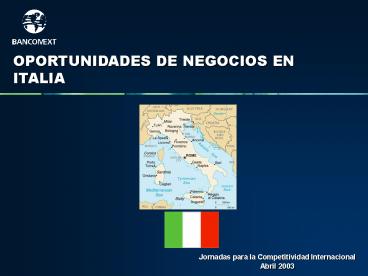 Jornadas para la Competitividad Internacional