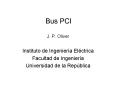 Bus PCI PowerPoint PPT Presentation