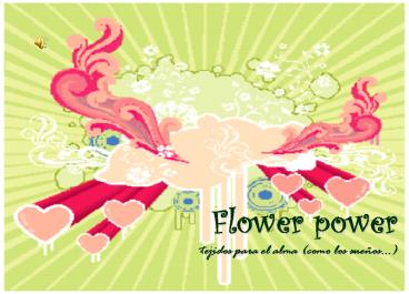 Flower power tejidos para el alma como los sueos