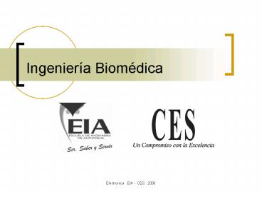 Ingeniera Biomdica