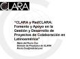 RedCLARA: La Red Latinoamericana para la Ciencia, la Educaci PowerPoint PPT Presentation