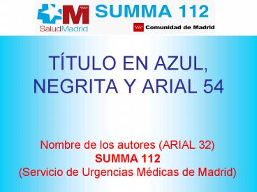 TTULO EN AZUL, NEGRITA Y ARIAL 54