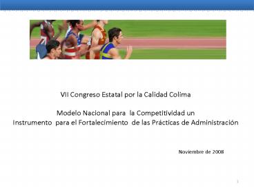 VII Congreso Estatal por la Calidad Colima