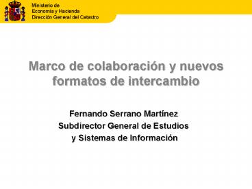 Marco de colaboracin y nuevos formatos de intercambio