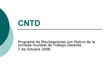 CNTD