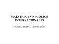 MAESTRA EN NEGOCIOS INTERNACIONALES PowerPoint PPT Presentation