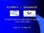 ELVIRA II  --  Granada