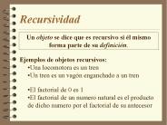 Recursividad