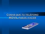 Cosas que tu tel