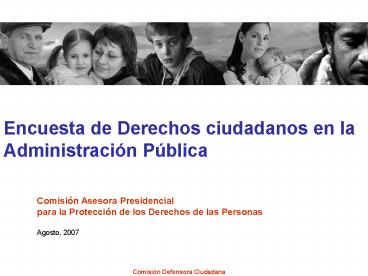 Estudio Panel del Observatorio Social'