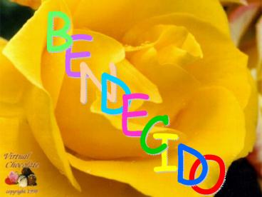 BENDECIDO