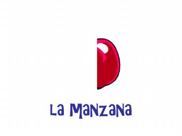 la manzana