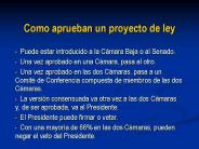 Como aprueban un proyecto de ley