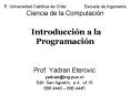 P. Universidad Cat PowerPoint PPT Presentation