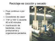 Reciclaje es coccin y secado