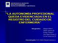 UNIVERSIDAD DE VALPARASO FACULTAD DE MEDICINA ESCUELA DE ENFERMERA Y OBSTETRICIA PowerPoint PPT Presentation