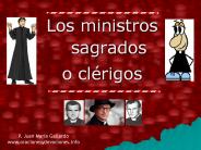 Los ministros sagrados