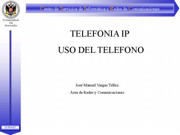 Presentacin de PowerPoint