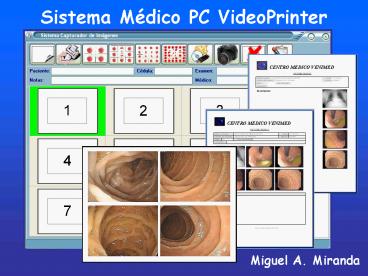 Sistema Mdico PC VideoPrinter