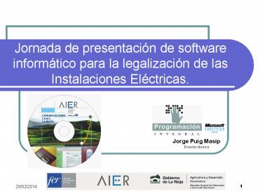 Jornada de presentaci